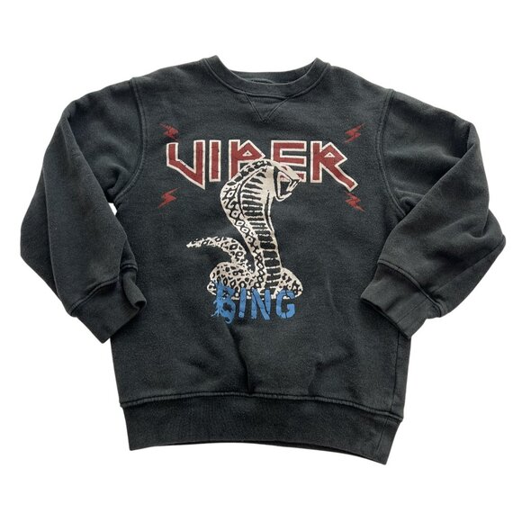 Anine Bing BING KIDS Viper Sweatshirt in Black